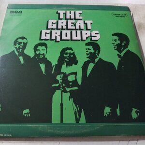 The Great Groups VG++ Original RCA Dynaflex Brookeville 2xLP Comp Record 1974